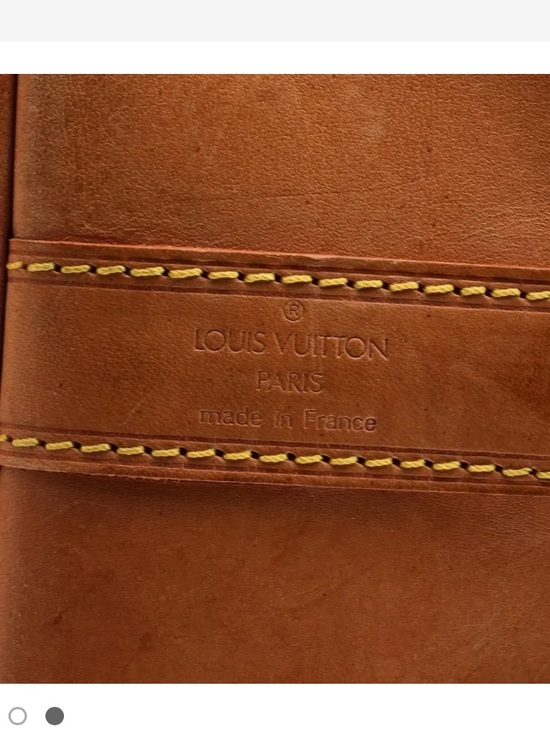 Louis Vuitton VINTAGE Brown Monogram Randonnee Leather Backpack main image 7